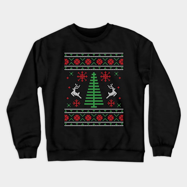 Funny Christmas Design Crewneck Sweatshirt by gdimido